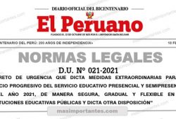 Reinicio de labores presenciales