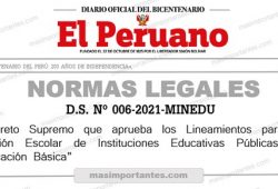 Lineamiestos para la Gestión de las Instituciones Educativas.
