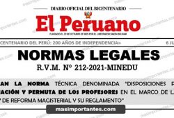 Reasignación Docente 2021