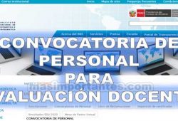 Convocatoria de Personal INEI