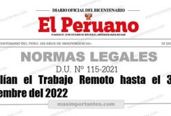 Decreto Urgencia 115-2021