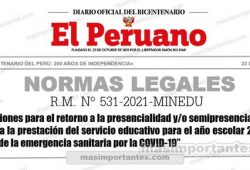 Disposiciones para el Servicio Educativo 2022