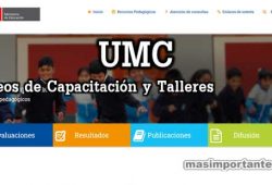 Videos de capacitación y Talleres de la UMC
