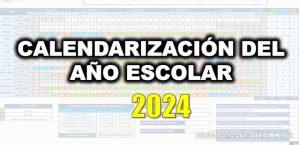 Calendarización del Año Escolar 2024