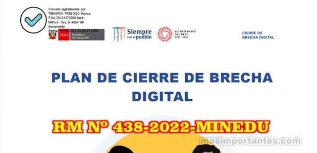 Plan de Cierre de Brecha Digital 2022