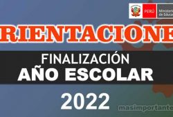 Finalización del Año Escolar 2022